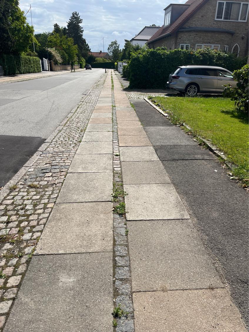 Fjerne ukrudt og feje