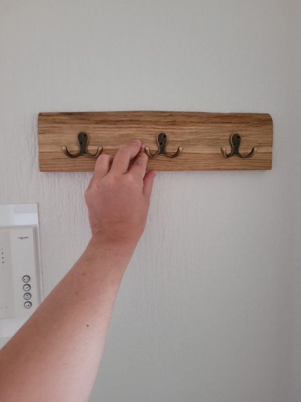 Hænge knagerække op