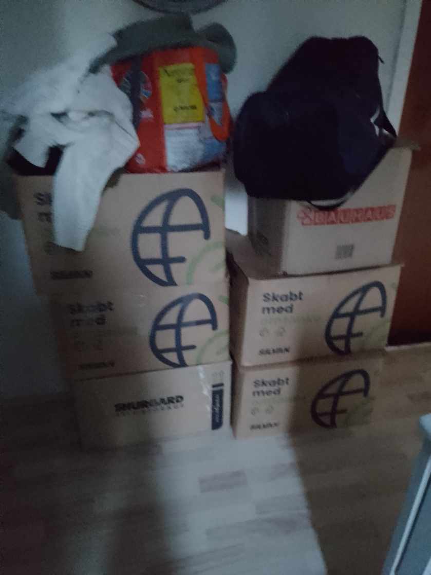 Hjælp at flytte nogle små ting