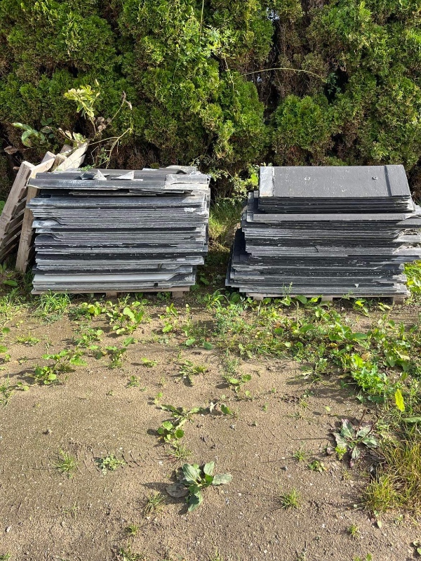 Bortskaffelse af asbestholdige eternitplader