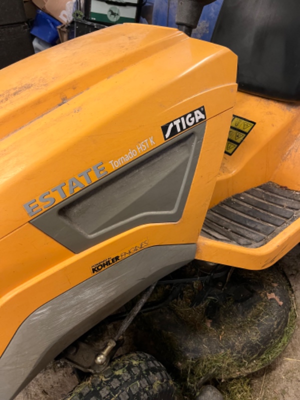 Reparation af havetraktor