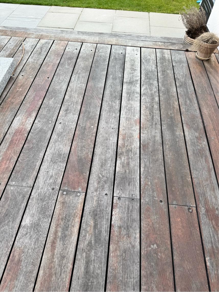 Færdig proppe terrasse