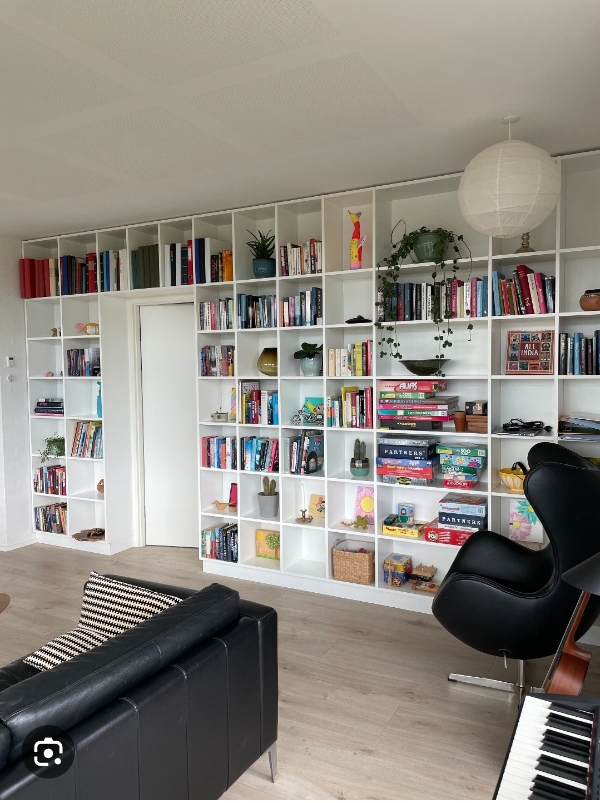 Bygge indbygget reol