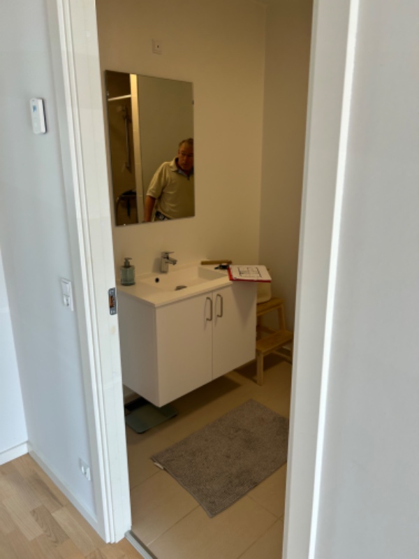 Nedrivning af 6 kvm badeværsel