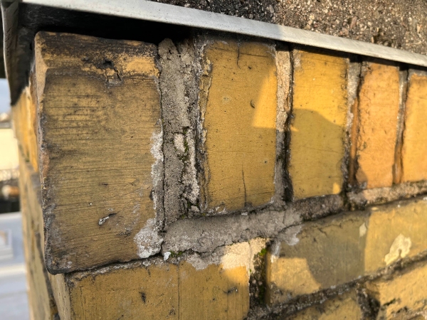 Omfugning af skorsten