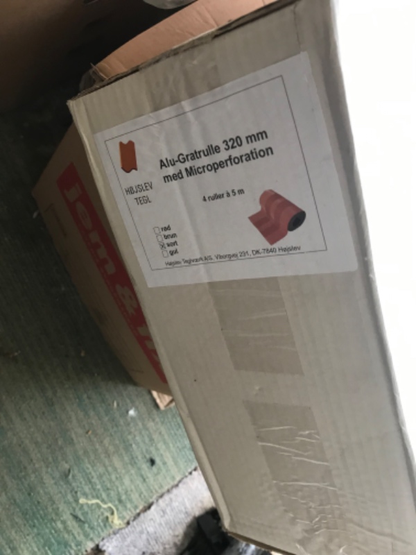 Nyt undertag samt tag sten på