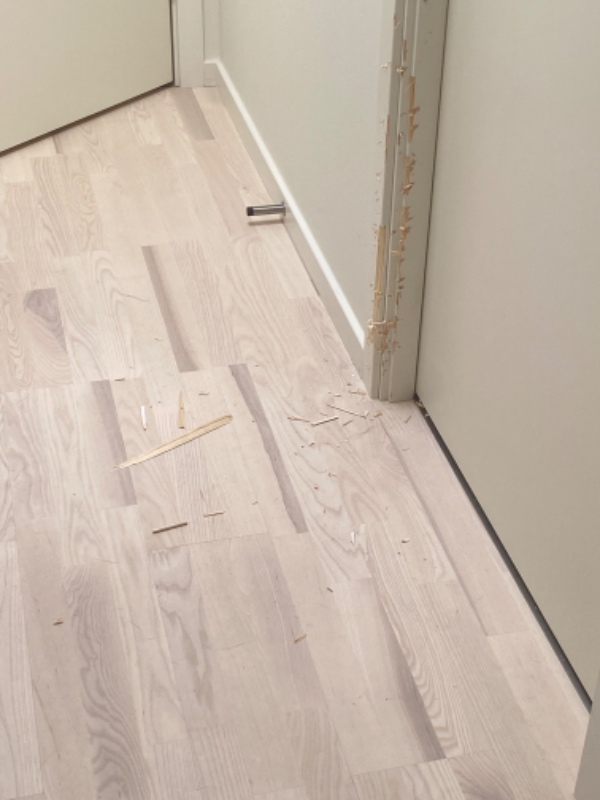 spartel, slip og maling