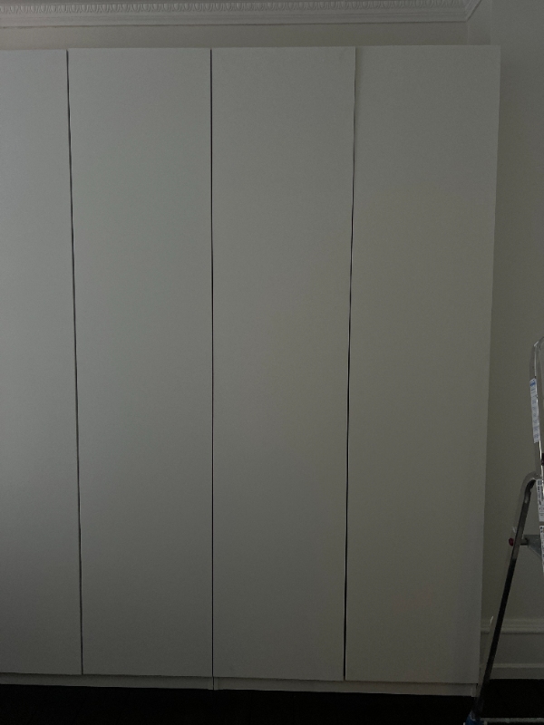 Justering av IKEA Pax garderobe