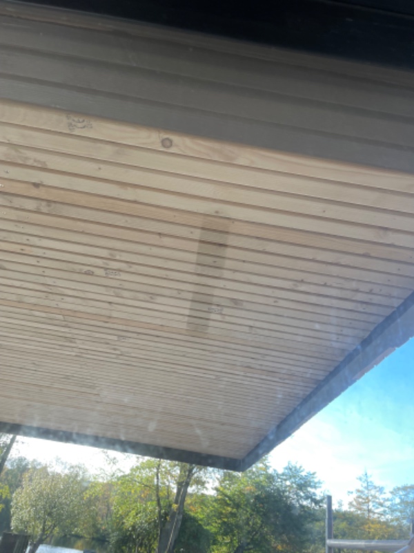 Male loft på terrasse