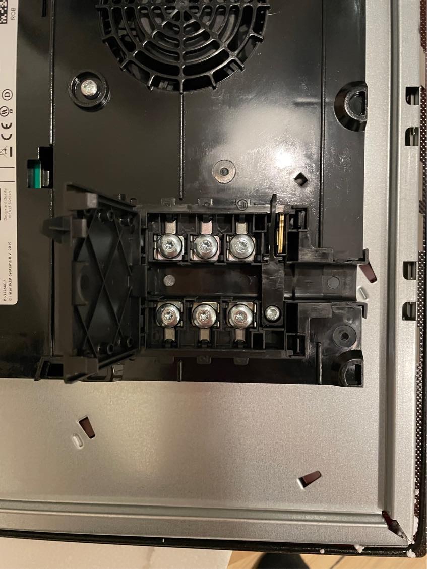 Installation af induktions komfur