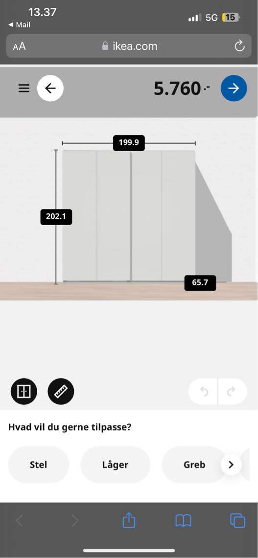 Hjælp til montering af Ikea skab
