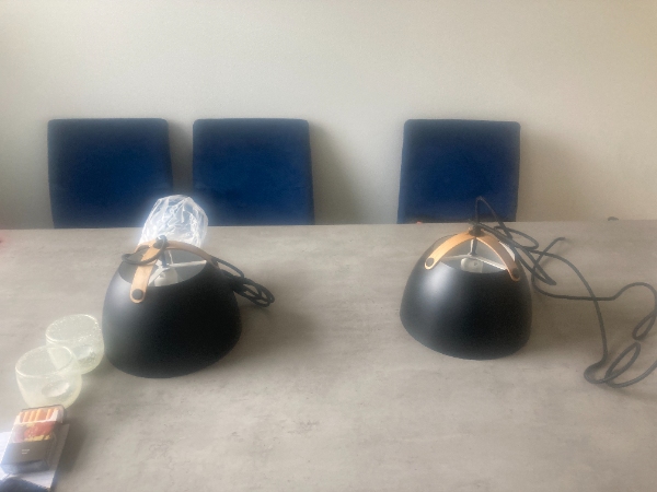 Hænge lamper op - 3 stk