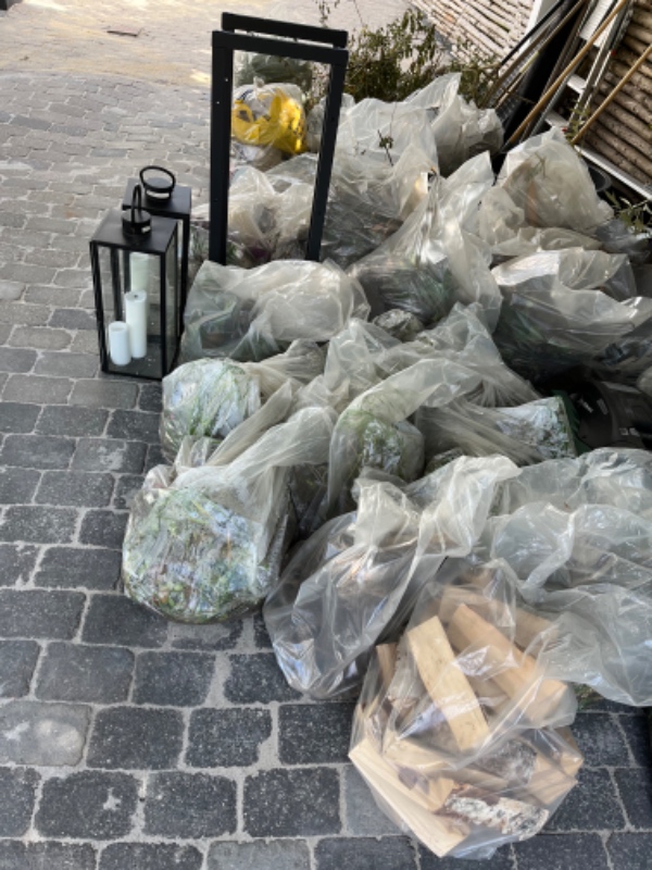 Haveaffald skal køres væk i dag