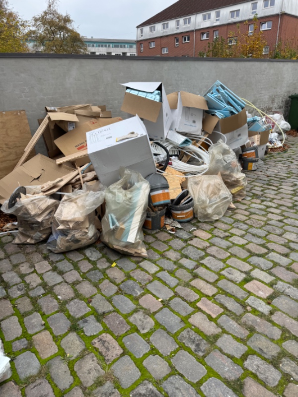 Bortskaffelse byggeaffald privat