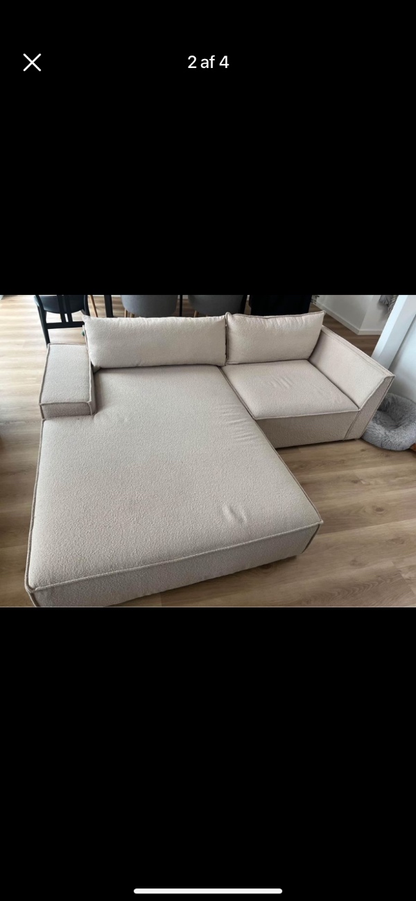 Afhentning og levering af sofa