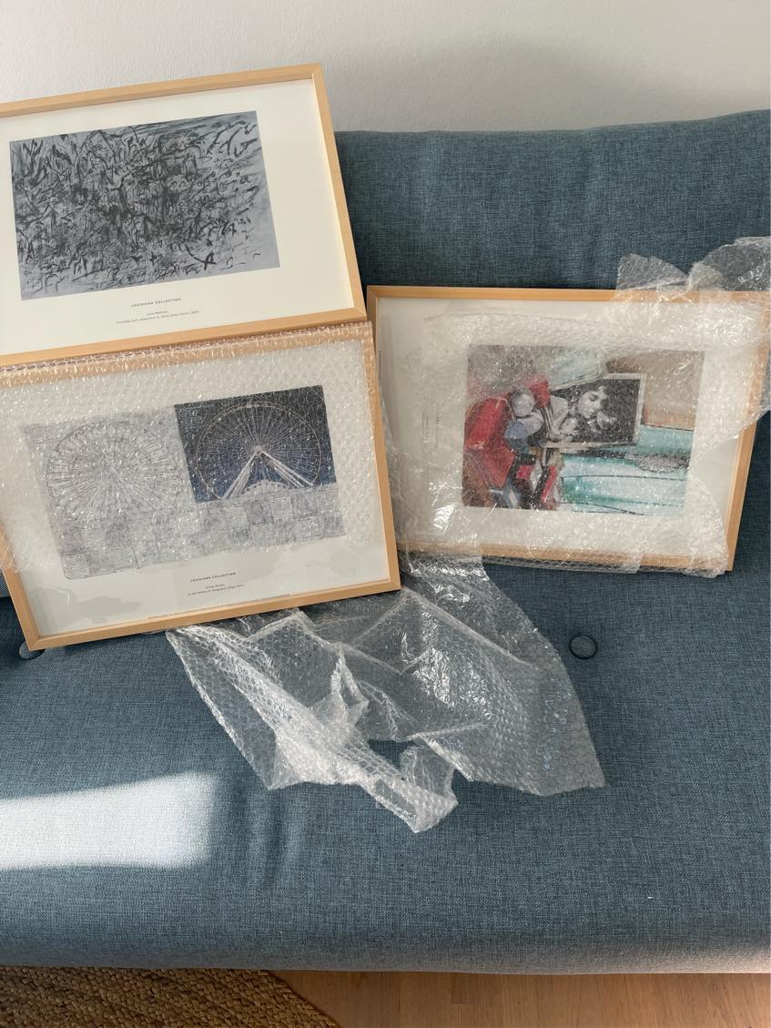 Ophængning af TV og spejl