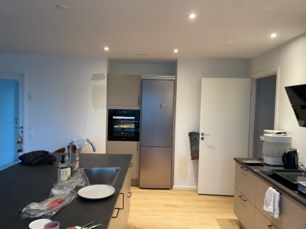 Maling af køkken-alrum