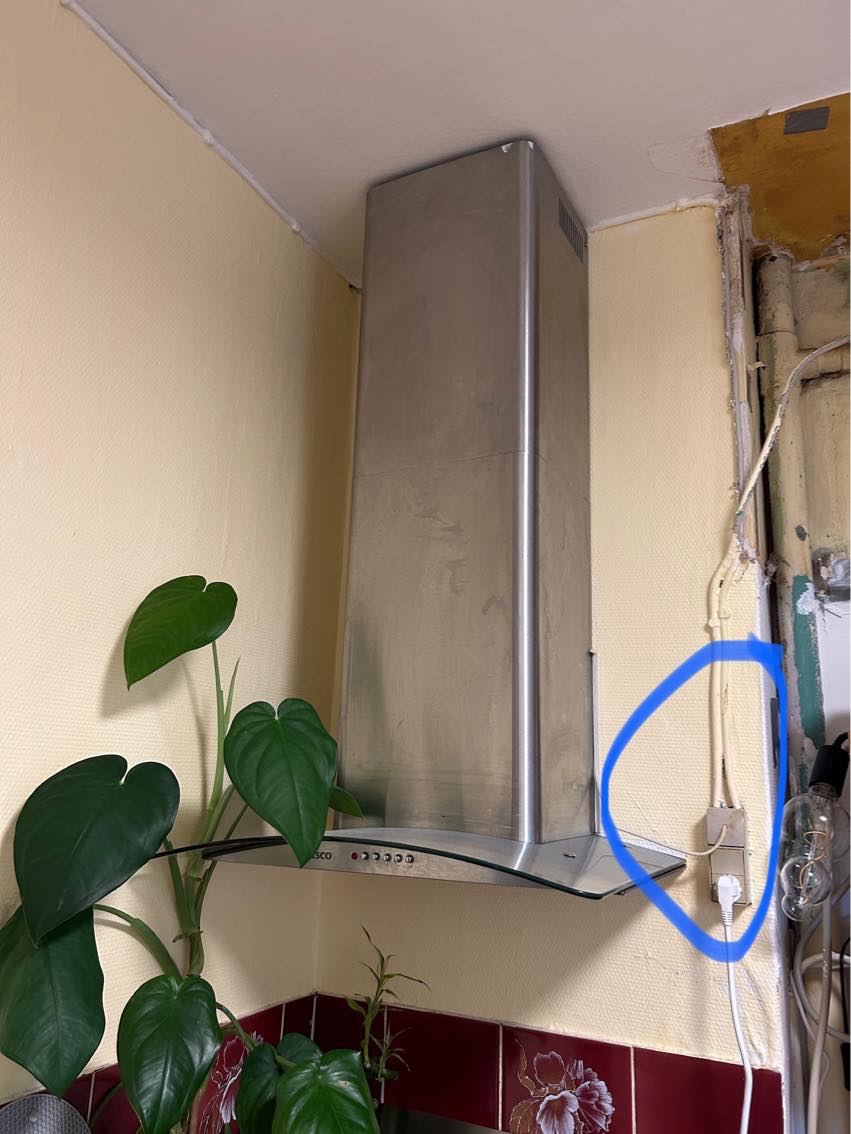 Afmontering af emhætte