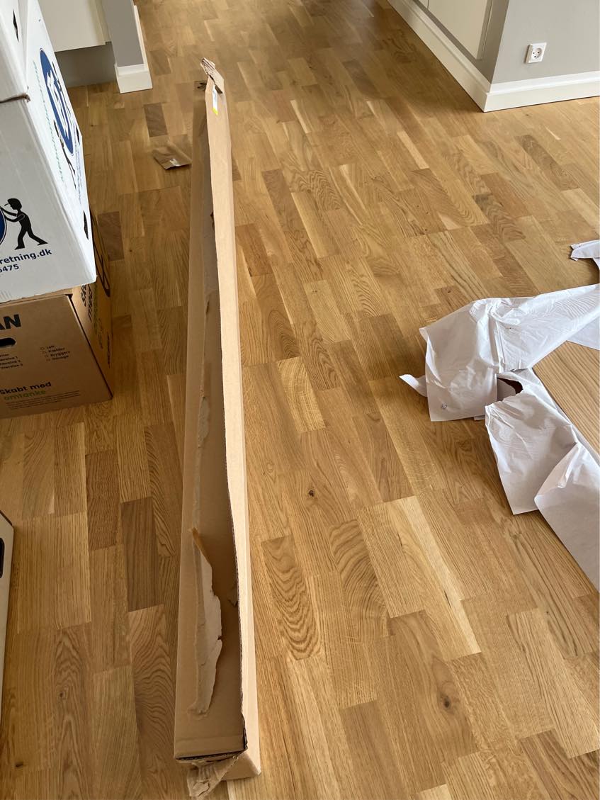 Samle spisesport + affaldet væk