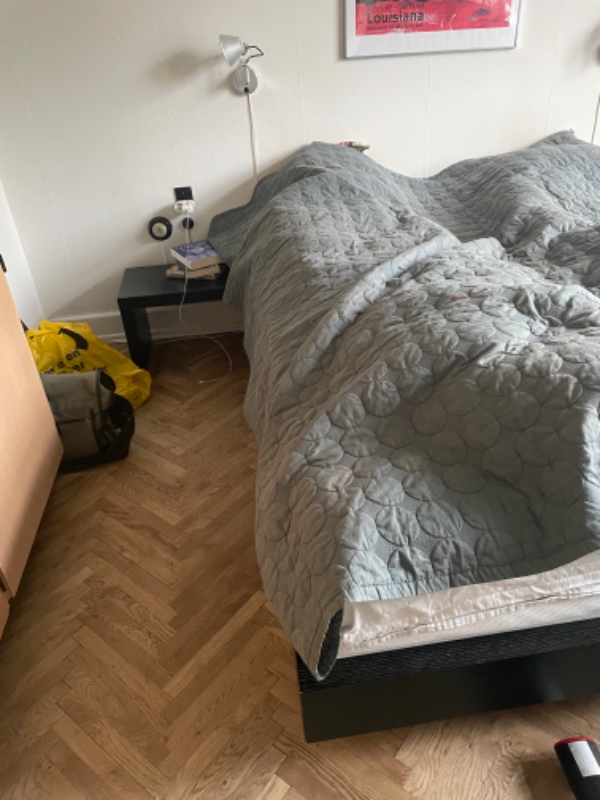 Hjælp til bortskaffelse af 3 personers sofa og dobbeltseng