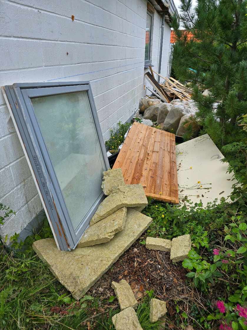 Bortskaffelse af byggeaffald