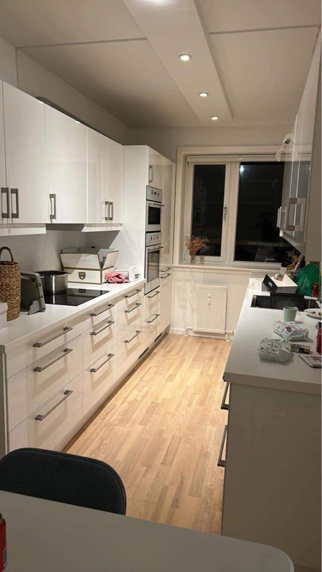 Hjælp til at male en lejlighed