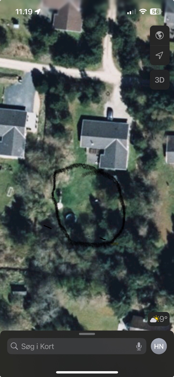 Græsslågning 200 m2 område