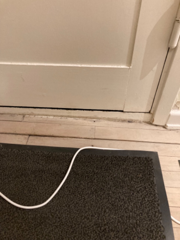 Udskiftning af del af trægulv