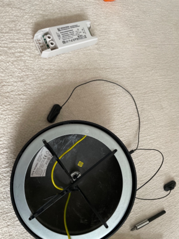 Opsætning af lampe led transformer