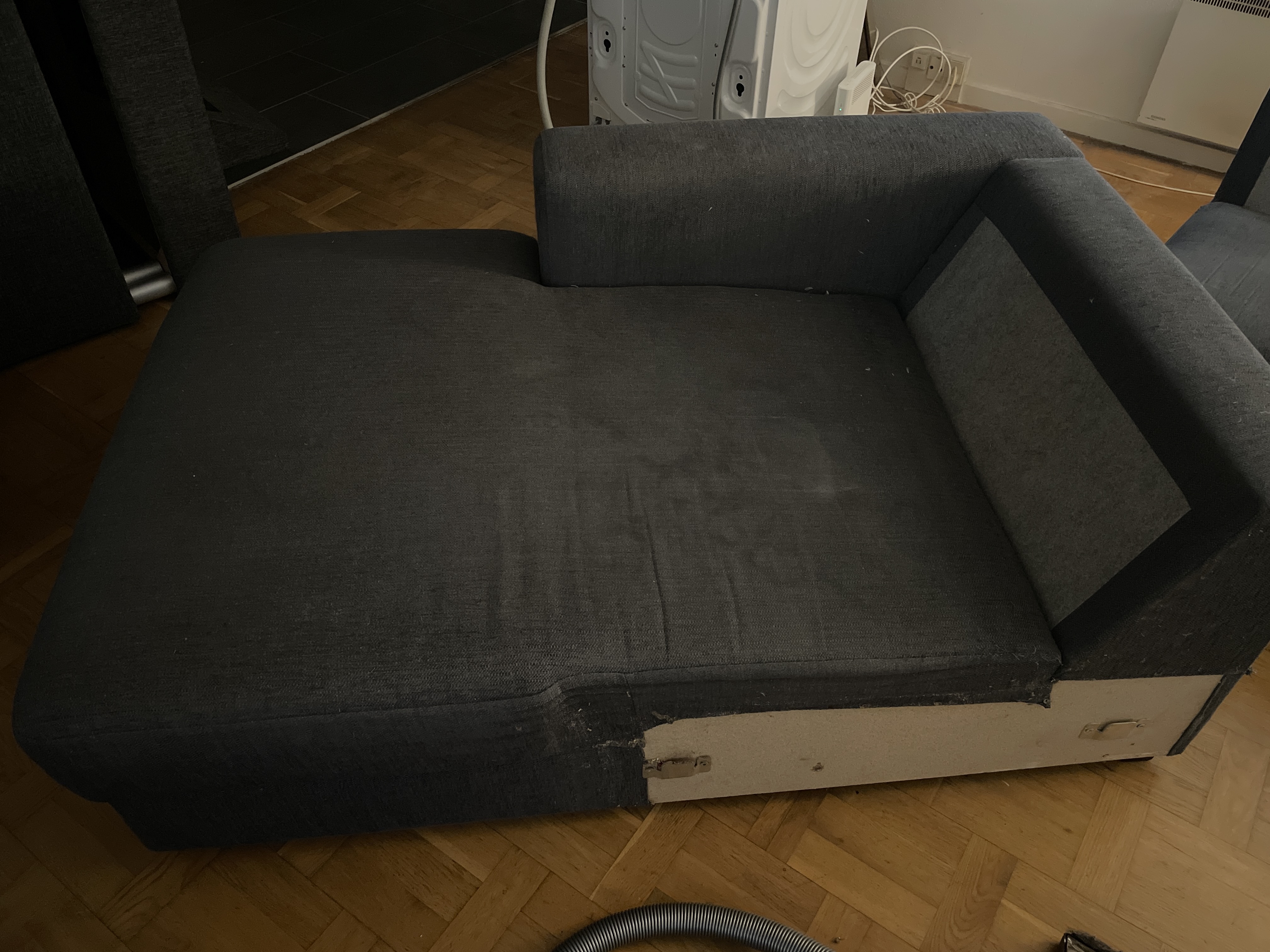 Afhentning af sofa