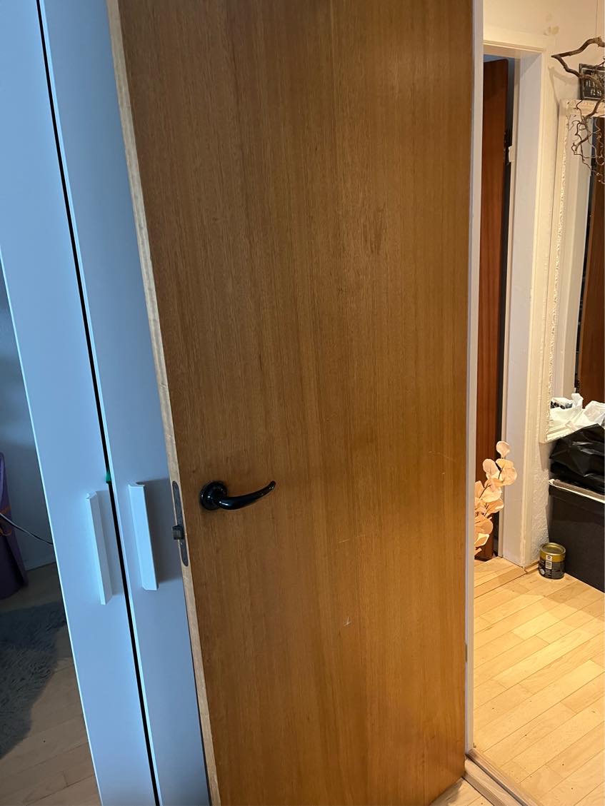 Male 5 stk mellemdøre hvidt