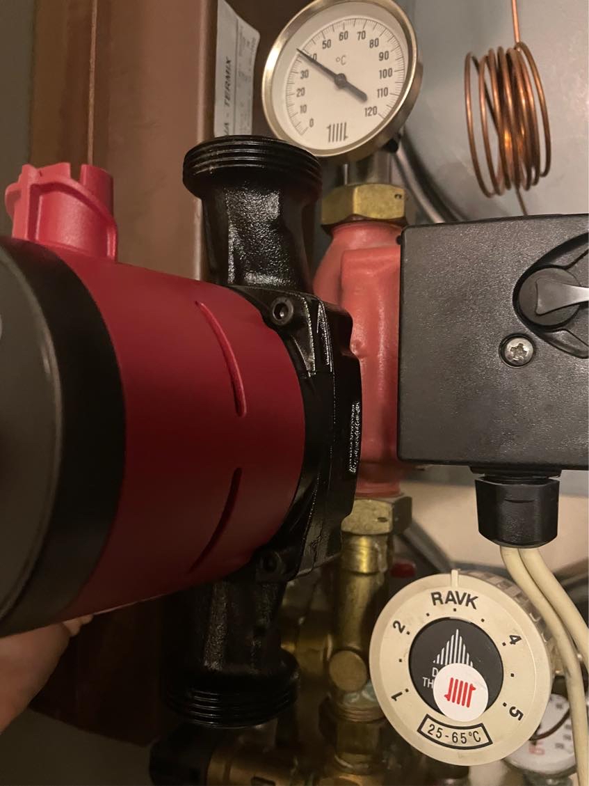 Udskifte cirkulationspumpe på varmeanlæg