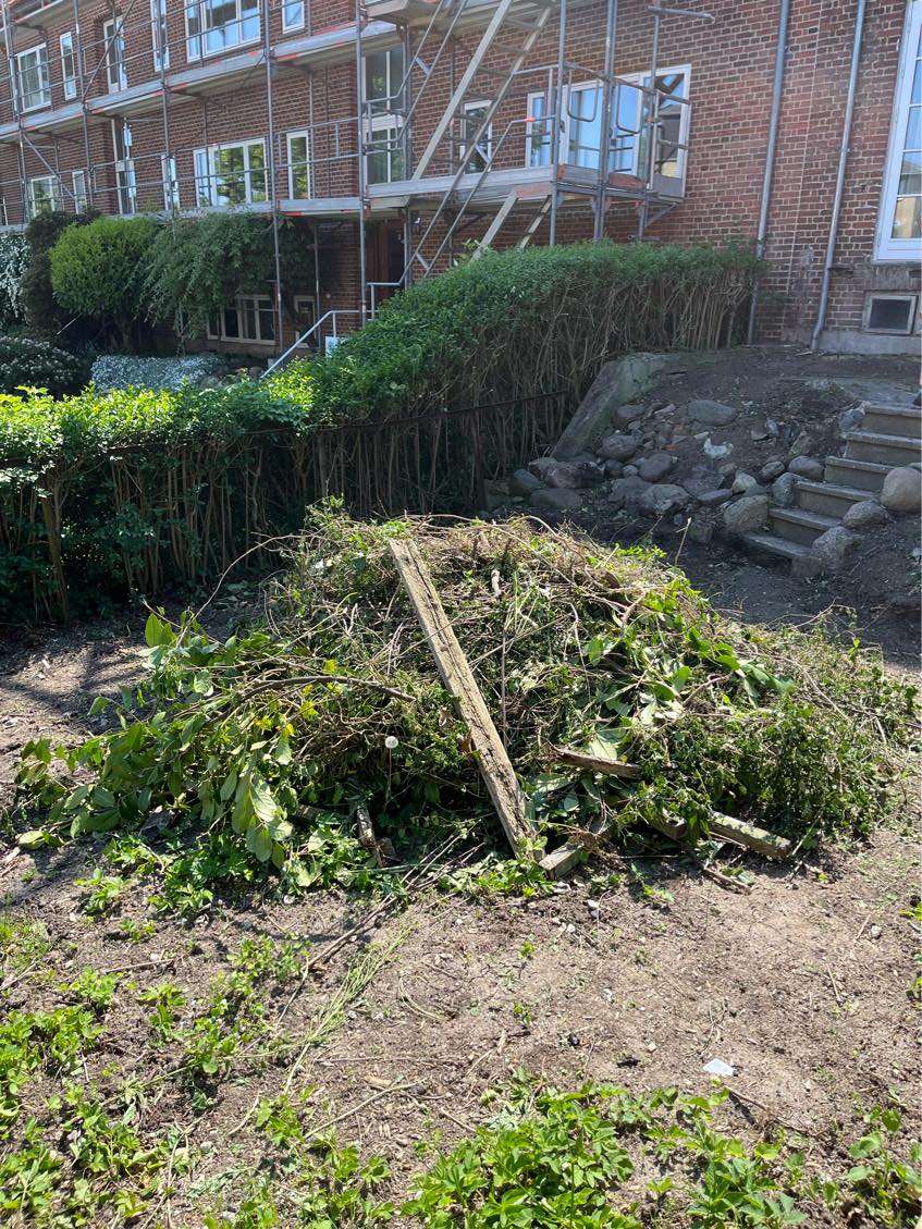 Bortskaffelse af haveaffald (grøn og metal)