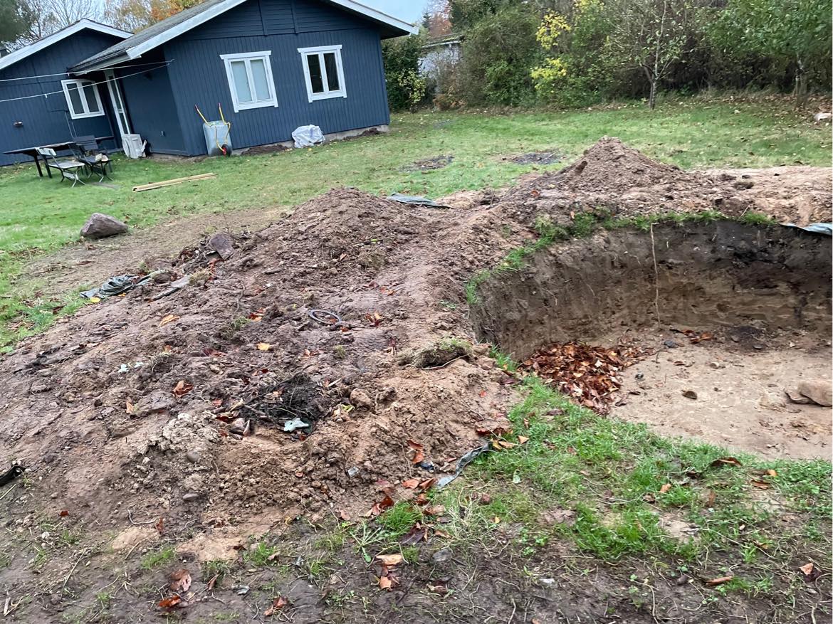 Bortkørsel af jord - 5m3 (kubikmeter)