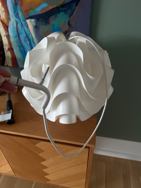 Ophæng af 3 loftlamper