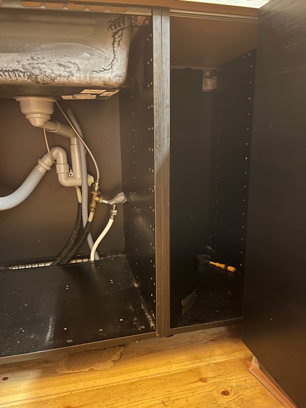 Montering af Opvaskemaskine og tilslutning af el. Hurtigst muligt