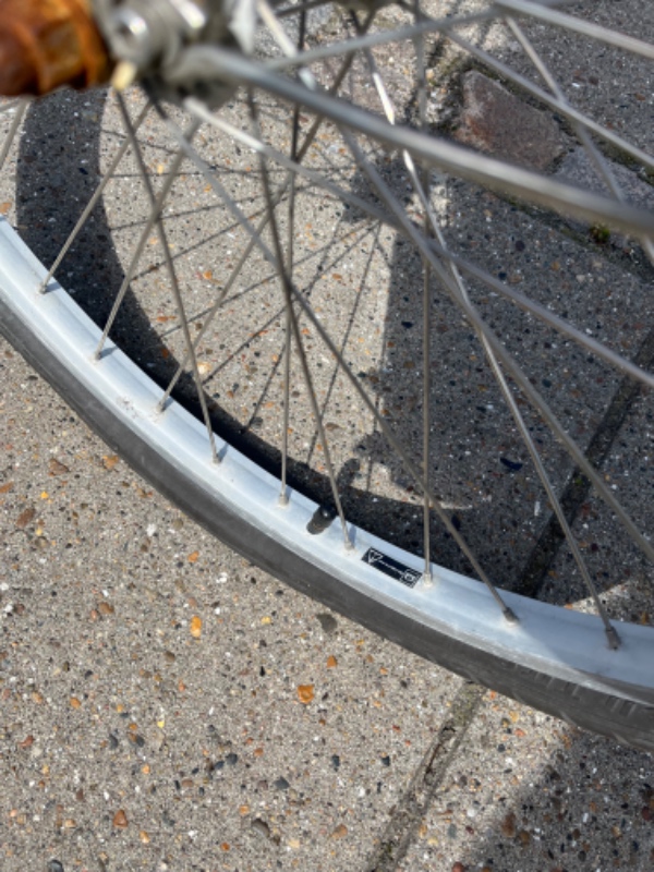 Lapning af børnecykel