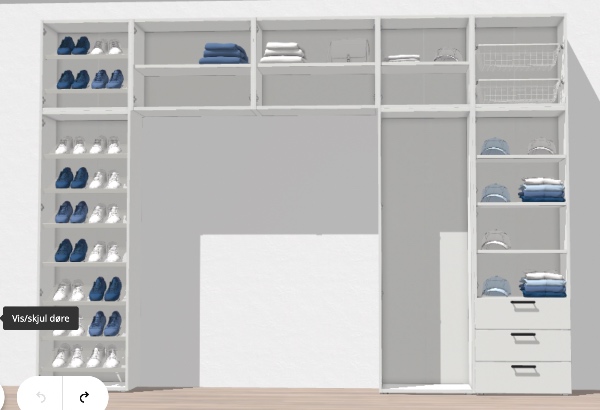 Opsætning af Ikea-skabe