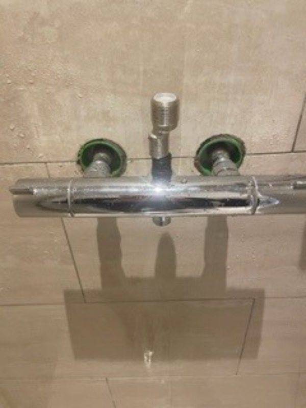 Udskiftning af brusearmatur