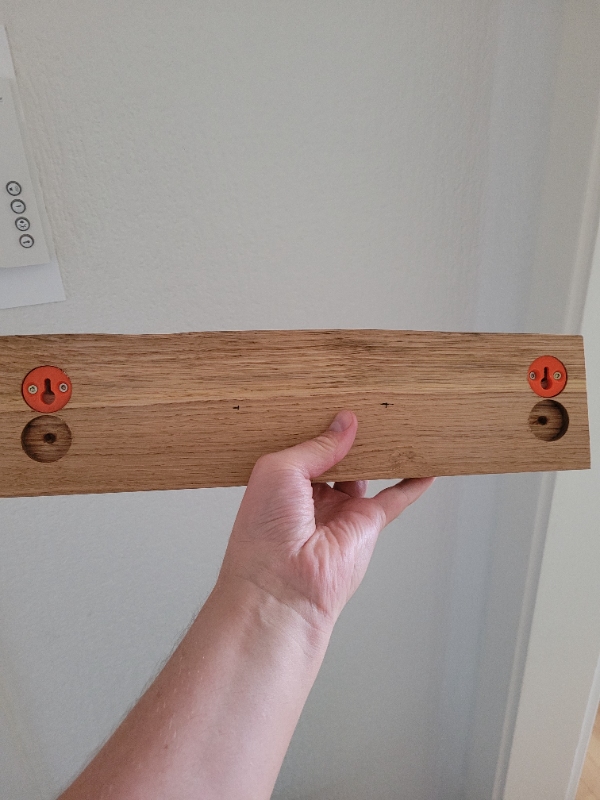 Hænge knagerække op