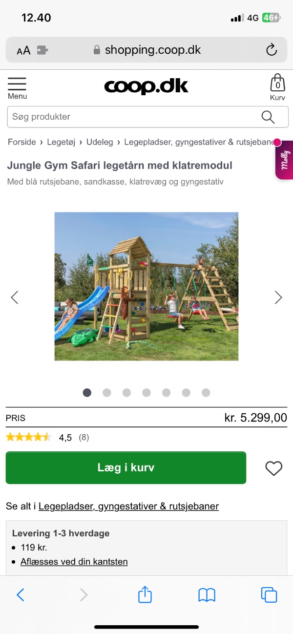 Samling af legetårn