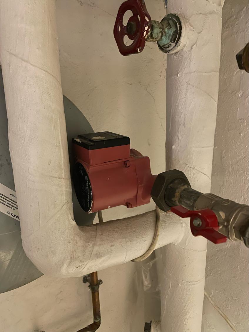 Udskiftning af cirkulationspumpe (varme)