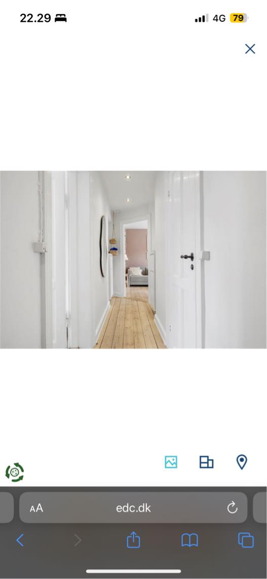 Let afslibning af 55 m2 trægulv