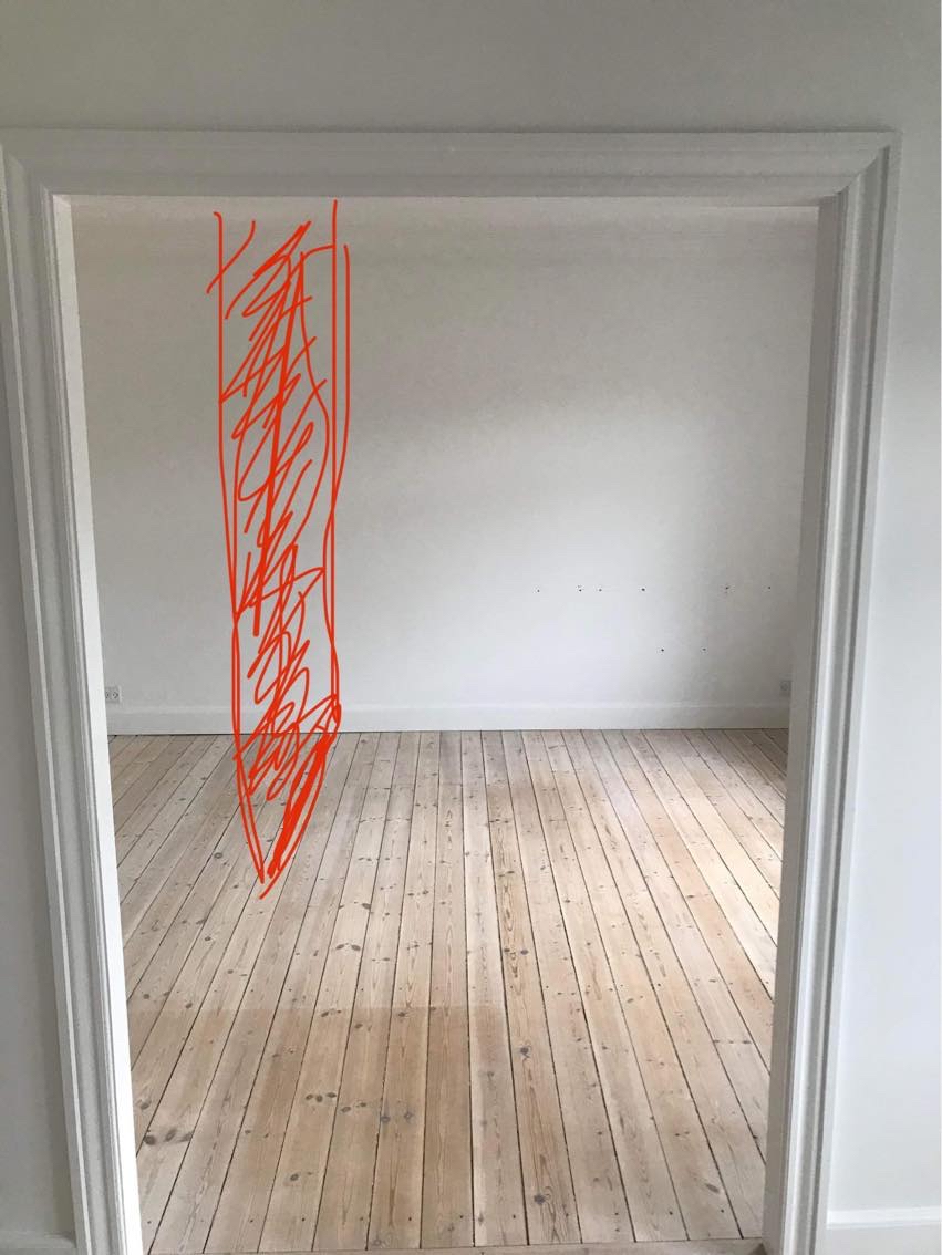 Opsætning af gipsvæg