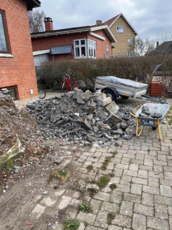 Fjerne byggeaffald