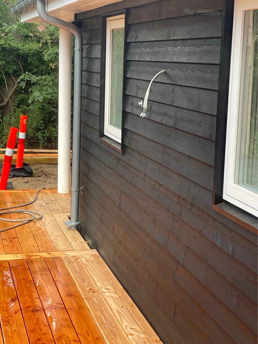 montering af udendørs lamper