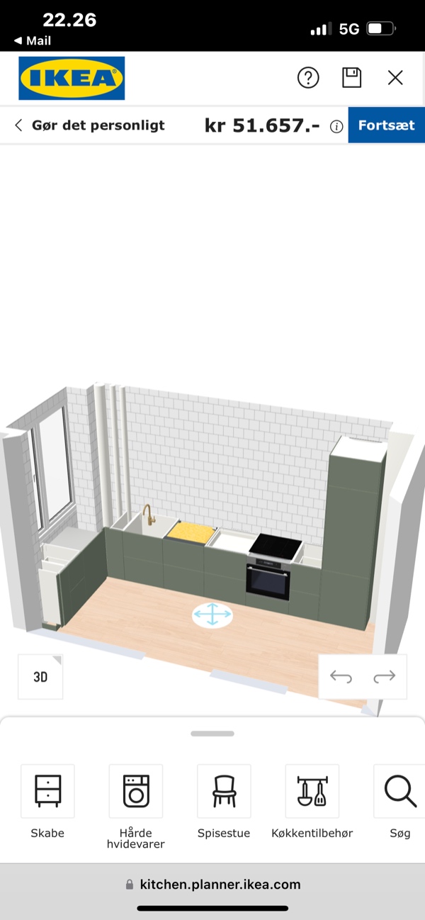 Opsætning af ikea køkken