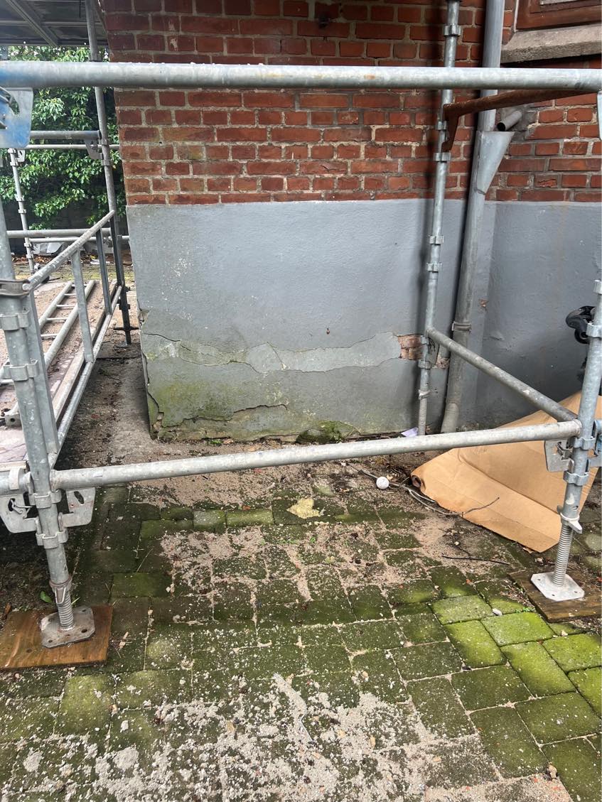 Støbe 3 trapper der er frostsprængt