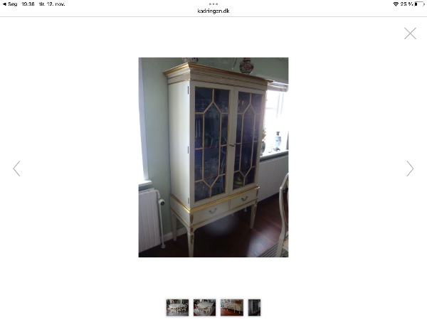 Bortførsel af dødsbo. Lille lejlighed (foto af lignende møbler)