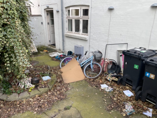 Bortskaffelse af div. indbo